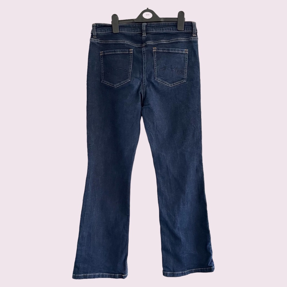 NEXT Bootcut Mid Rise Jeans Size 14 Regular - Picture 7 of 7